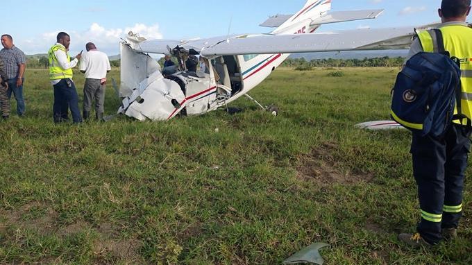 IDAC sobre accidente en Puerto Plata: “Esa aeronave no reportó falla técnica ni declaró emergencia”