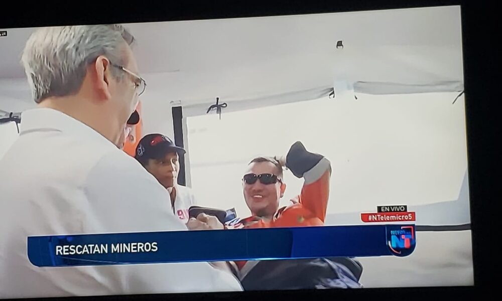 Rescatan mineros atrapados en Maimón