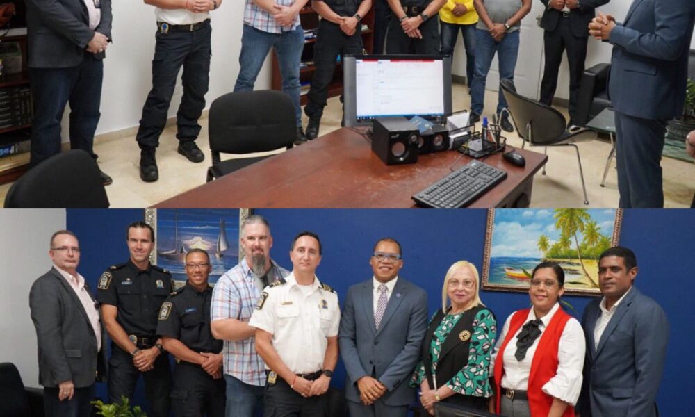 Fiscal de Puerto Plata recibe delegación policial de Canadá