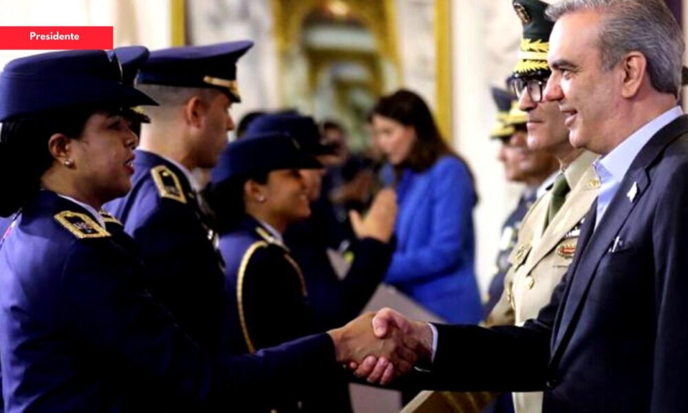 Presidente Abinader califica de invaluable la labor de las Fuerzas Armadas y la Policía Nacional