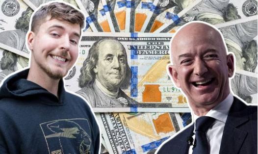 Mr. Beast le pidió mil millones de dólares a Jeff Bezos: el fundador de Amazon respondió