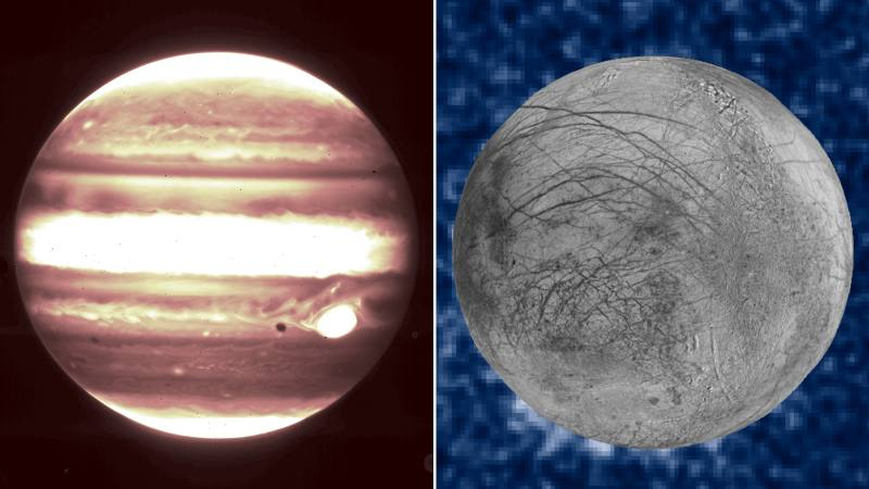 James Webb de la NASA encuentra signos de vida en la luna Europa de Júpiter