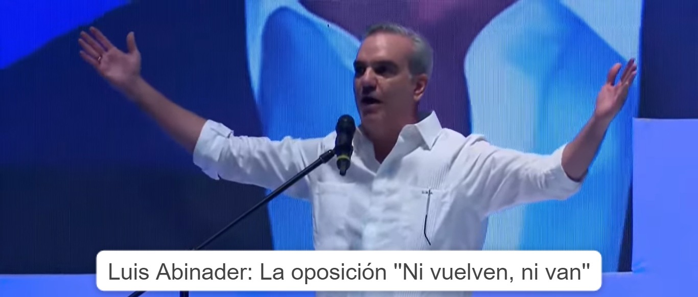 Abinader insta a los dominicanos a convertir las elecciones del 19 de mayo en un referéndum por el cambio